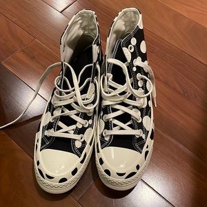 Converse Chuck 70 Hi spots and dots canvas sneakers NEVER WORN